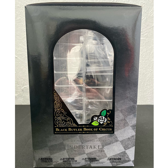 Kotobukiya ARTFX J Black Butler Book of Circus Undertaker Figure & Box - Picture 9 of 11